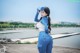 Zzyuri 쮸리, [SAINT Photolife] Loose and Tight Refreshing Blue Set.02 P8 No.c7e7ee Image No. 69