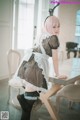 DJAWA Photo - Bambi (밤비): "Sheer Bunny Maid" (51 photos) P39 No.cbee22 Image No. 25