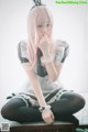 DJAWA Photo - Bambi (밤비): "Sheer Bunny Maid" (51 photos) P21 No.a0a077 Image No. 61