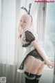 DJAWA Photo - Bambi (밤비): "Sheer Bunny Maid" (51 photos) P33 No.05ae75 Image No. 37