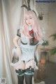 DJAWA Photo - Bambi (밤비): "Sheer Bunny Maid" (51 photos) P43 No.bf1c26 Image No. 17