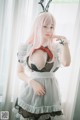 DJAWA Photo - Bambi (밤비): "Sheer Bunny Maid" (51 photos) P25 No.e70035 Image No. 53