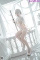 蠢沫沫 Cosplay 2B 白婚纱 P58 No.c911f4